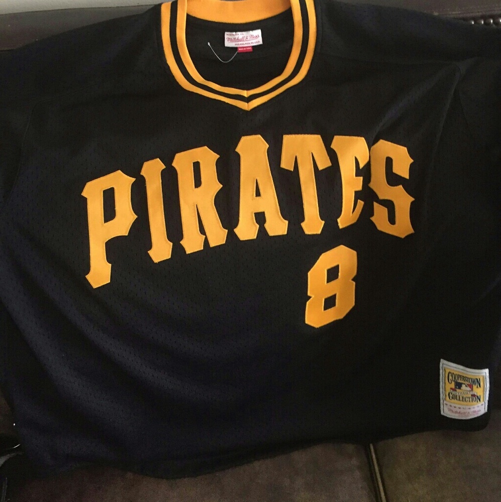Mitchell n Ness Pirates jerzey